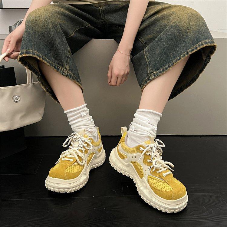 Niche platform hiking shoes women s summer new mesh breathable German training shoes small casual versatile dad shoes 35 жёлтый
Niche platform hiking shoes women s summer new mesh breathable German training shoes small casual versatile dad shoes 35 жёлтый