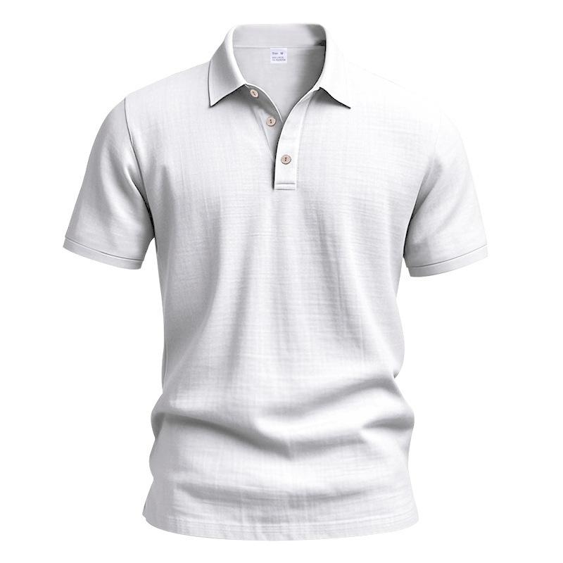 Men s Casual Solid Color Polo Shirt - Breathable Short Sleeve Turn-Down Collar Top for Daily & Summer Wear S
Men s Casual Solid Color Polo Shirt - Breathable Short Sleeve Turn-Down Collar Top for Daily & Summer Wear S