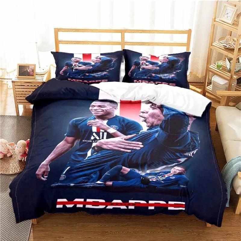 Football Star Kylian NO.10 Bedding Set Boys Girls Twin Queen Size Duvet Cover Pillowcase Bed Adult Home Textileextile EU Single(135*200cm)3pcs
Football Star Kylian NO.10 Bedding Set Boys Girls Twin Queen Size Duvet Cover Pillowcase Bed Adult Home Textileextile EU Single(135*200cm)3pcs