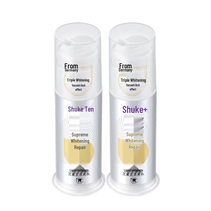 Shuke Advanced Whitening Repair Liquid Toothpaste
Shuke Advanced Whitening Repair Liquid Toothpaste
