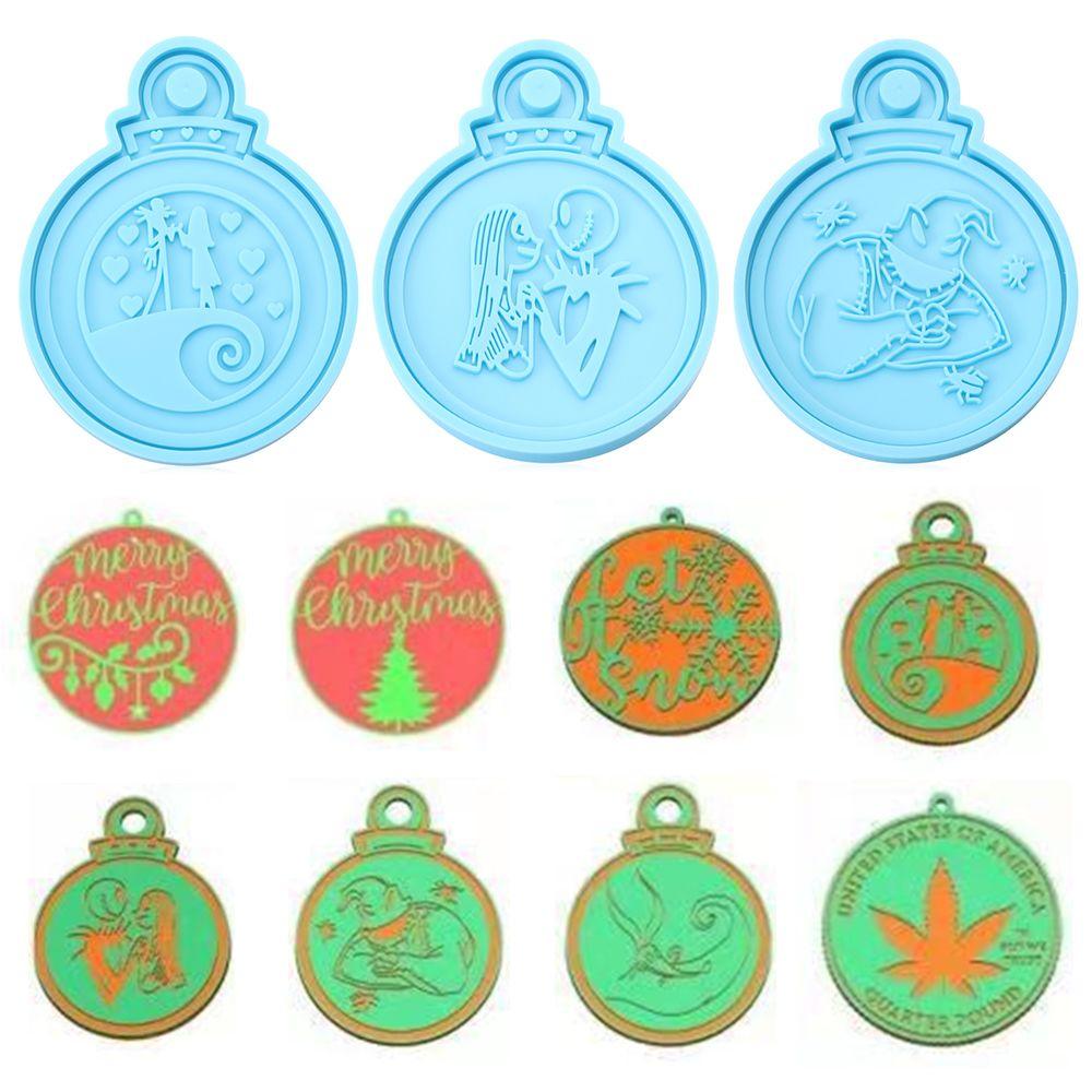 Resin Crafts Clay Mold Jewelry Making Tool Silicone Moulds Christmas Ball Mold Keychain Molds
Resin Crafts Clay Mold Jewelry Making Tool Silicone Moulds Christmas Ball Mold Keychain Molds