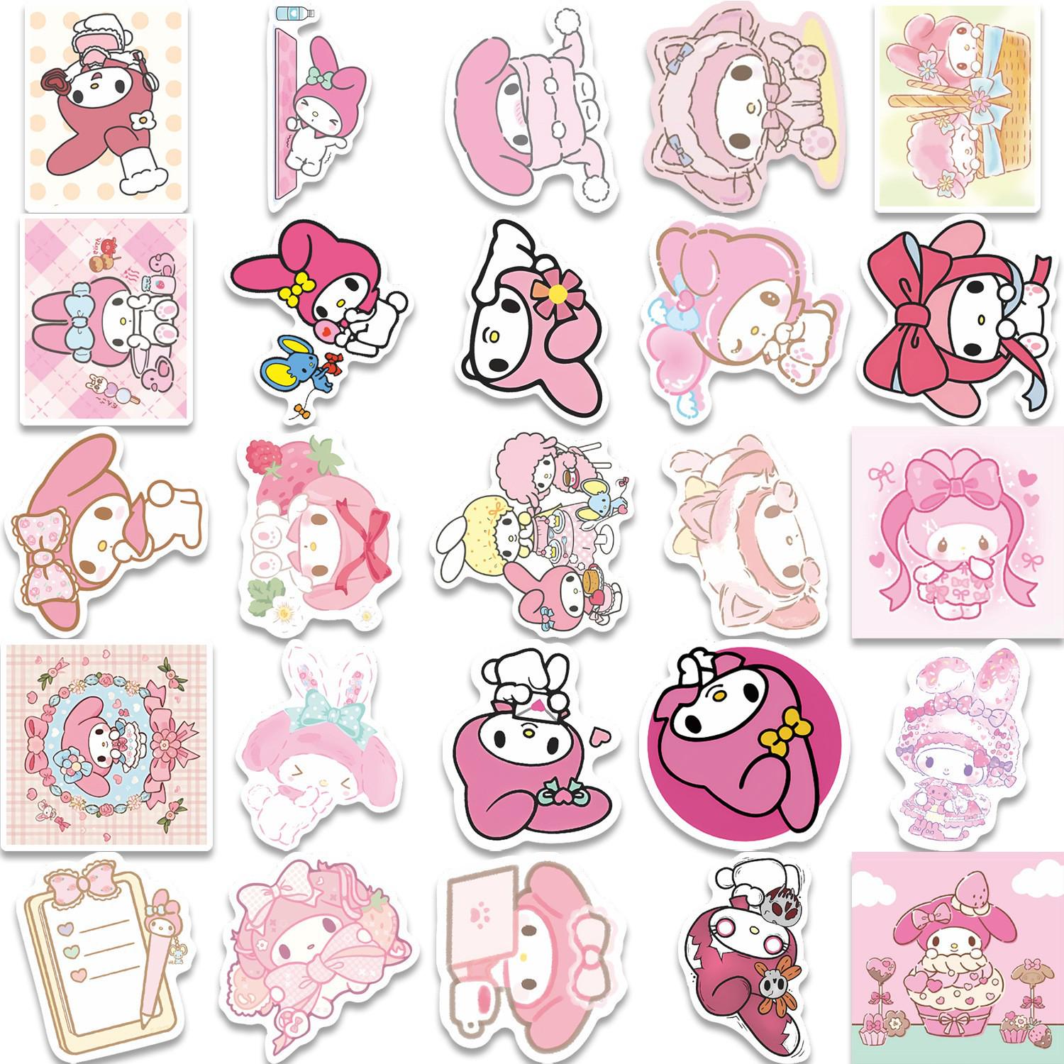 50PCS Cute My Melody Cartoon Stickers for DIY Decoration – Waterproof for Phone Cases, Suitcases, Water Bottles, Desktops A255
50PCS Cute My Melody Cartoon Stickers for DIY Decoration – Waterproof for Phone Cases, Suitcases, Water Bottles, Desktops A255
