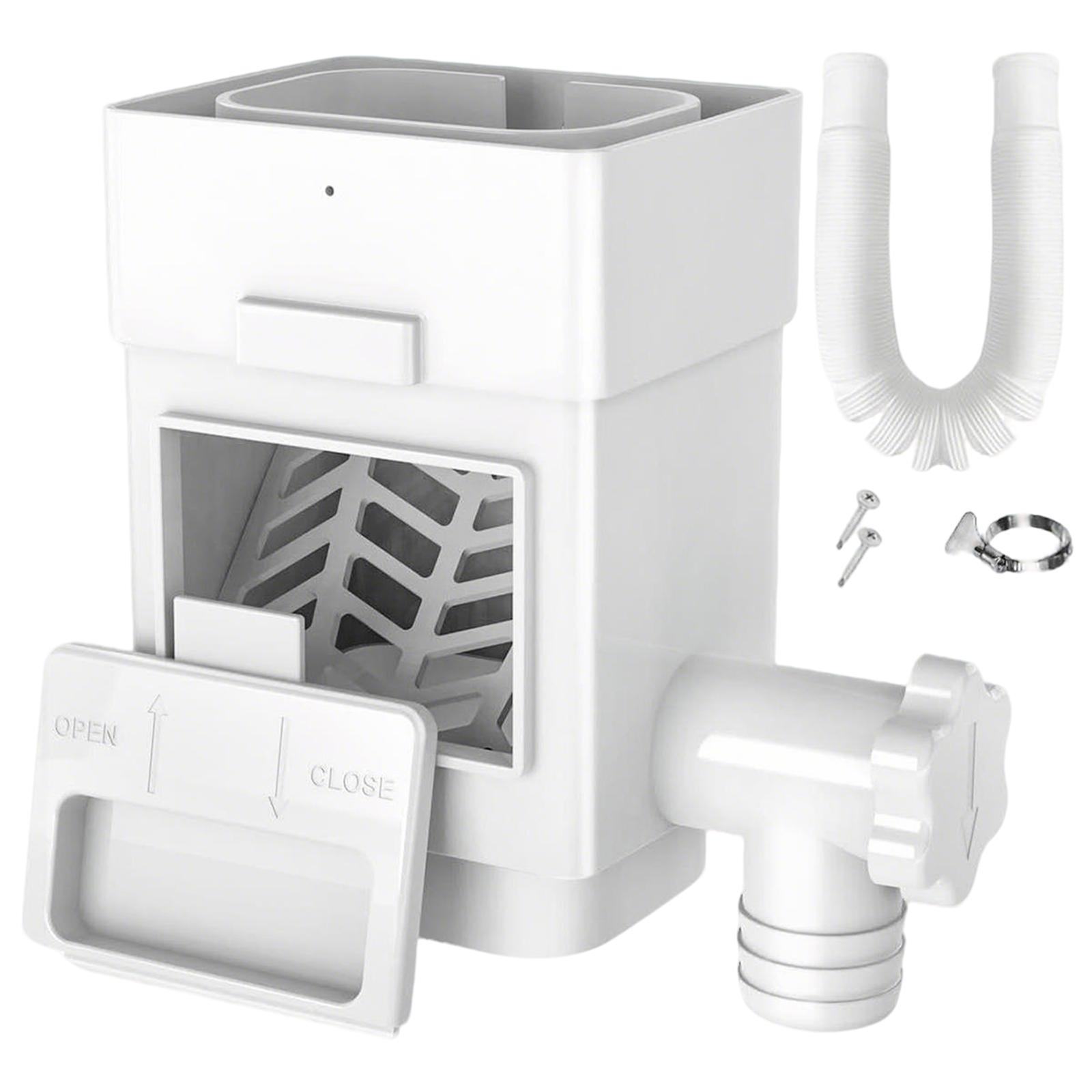Rainwater Collection System Downspout Diverter Kit with Removable Filter and Flexible Hose for Home Garden Use One Size
Rainwater Collection System Downspout Diverter Kit with Removable Filter and Flexible Hose for Home Garden Use One Size