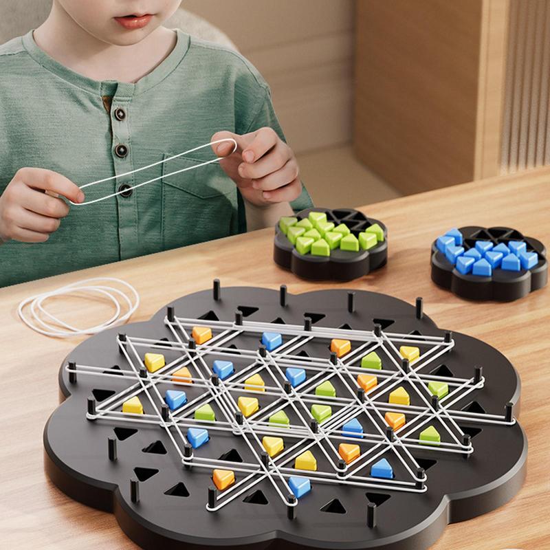 Chain Triangle Chess Game Geometry Desktop Game Family Interaction Exercise Thinking Toys Desktop Playset for Kids 5 2-4 Players China Mainland
Chain Triangle Chess Game Geometry Desktop Game Family Interaction Exercise Thinking Toys Desktop Playset for Kids 5 2-4 Players China Mainland