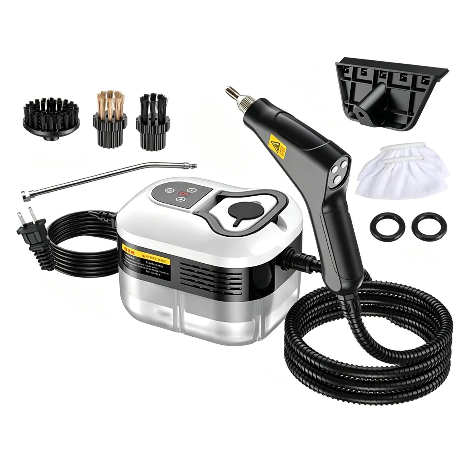 High Temperature Steam Cleaner Machine with Multiple Brush Attachments and Adjustable Steam Nozzle for Home and Commercial Use One Size белый
High Temperature Steam Cleaner Machine with Multiple Brush Attachments and Adjustable Steam Nozzle for Home and Commercial Use One Size белый