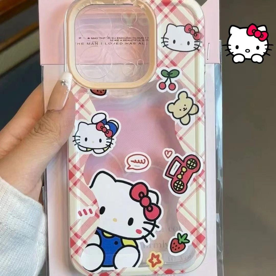 Simple and Transparent Kt Cat Suitable for IPhone16pro Mobile Phone Case Apple 15 Protection Case Apple 16
Simple and Transparent Kt Cat Suitable for IPhone16pro Mobile Phone Case Apple 15 Protection Case Apple 16