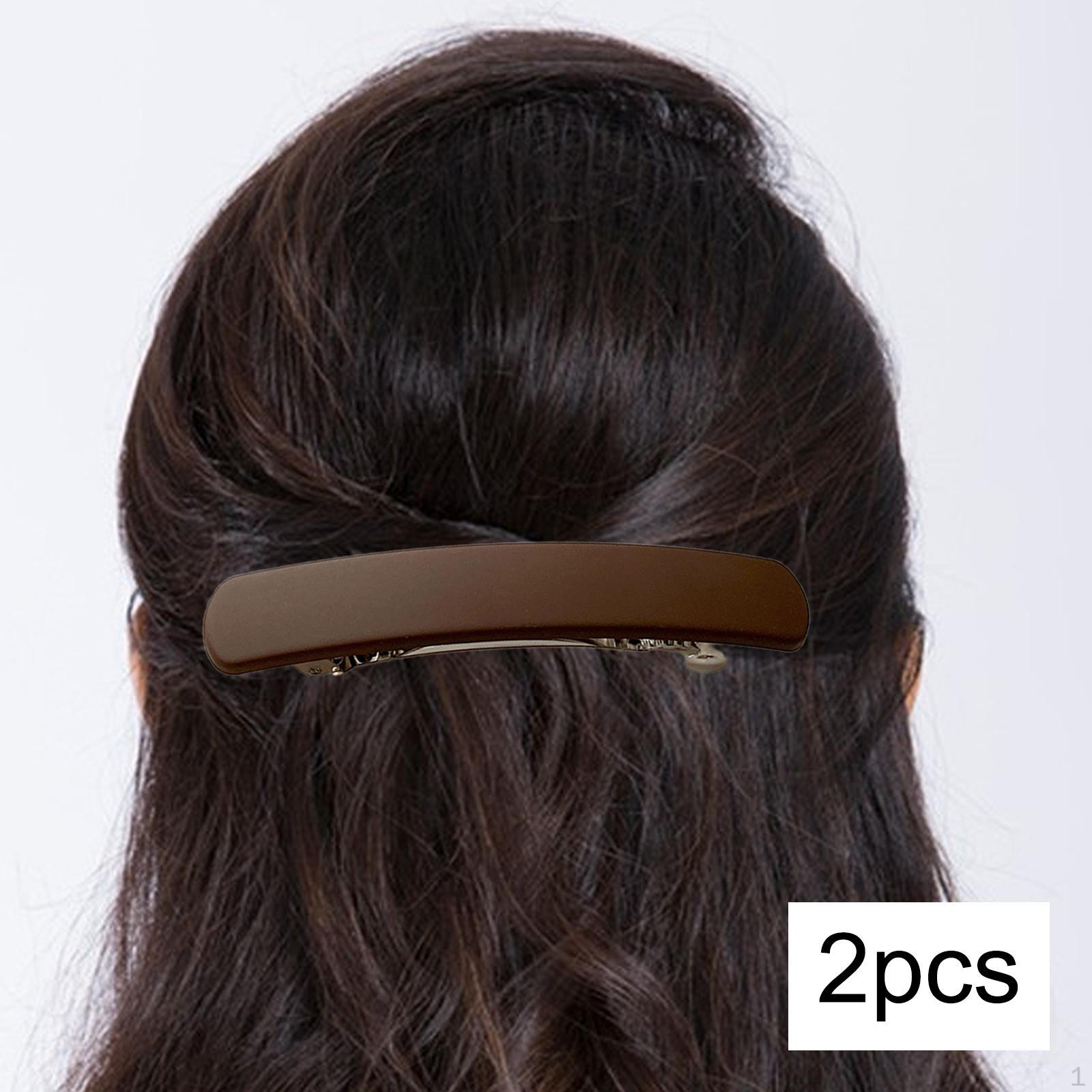 2 шт. заколки для волос для женщин и девочек, прямоугольные женские весенние французские заколки Coffee Color
2 шт. заколки для волос для женщин и девочек, прямоугольные женские весенние французские заколки Coffee Color