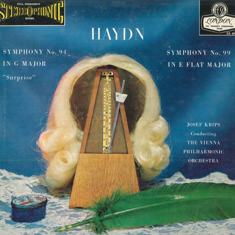LP Record HAYDN JOSEF KRIPS VIENNA PHILHARM Symphony No. 94 in G Major Surprise CS6027 LONDON UK Classical Used
LP Record HAYDN JOSEF KRIPS VIENNA PHILHARM Symphony No. 94 in G Major Surprise CS6027 LONDON UK Classical Used