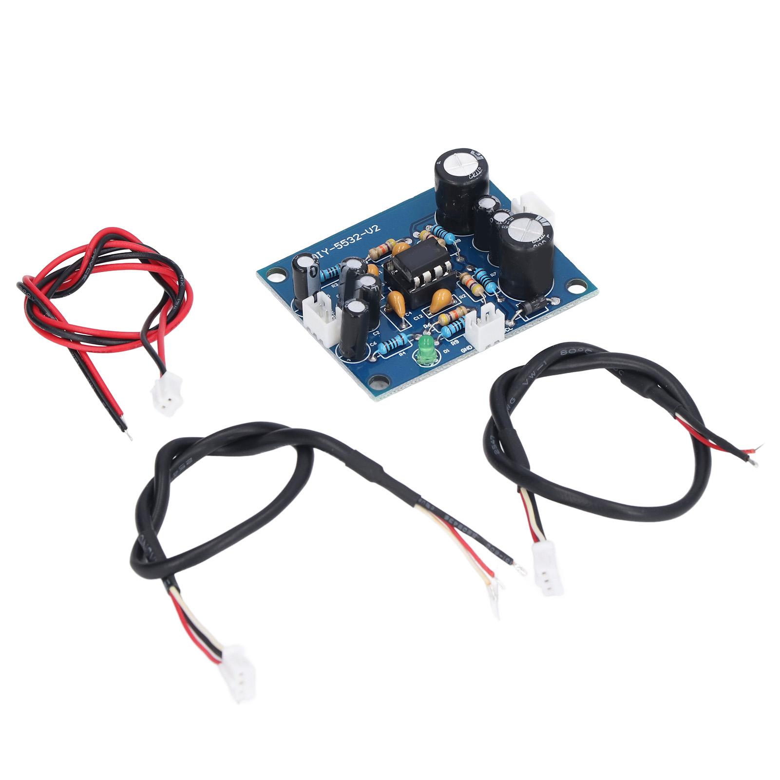 Preamplifier Board PCB Single Power Front Panel Double Panels Design 5 Times Magnification 12‑35V
Preamplifier Board PCB Single Power Front Panel Double Panels Design 5 Times Magnification 12‑35V