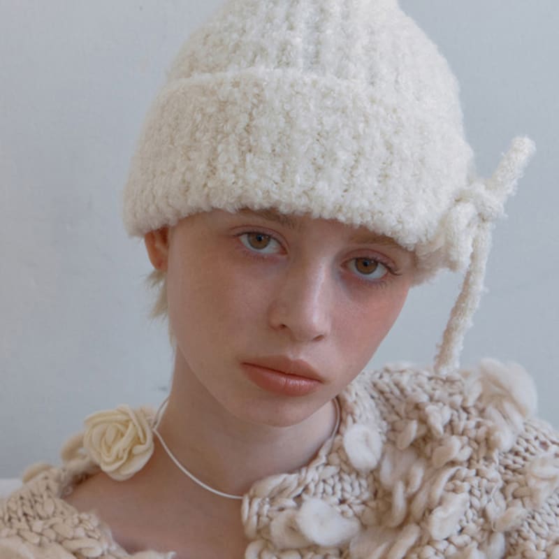 UNDERCONTROL STUDIO RIBBON BEANIE / MOHAIR BOUCLE / iv FREE
UNDERCONTROL STUDIO RIBBON BEANIE / MOHAIR BOUCLE / iv FREE