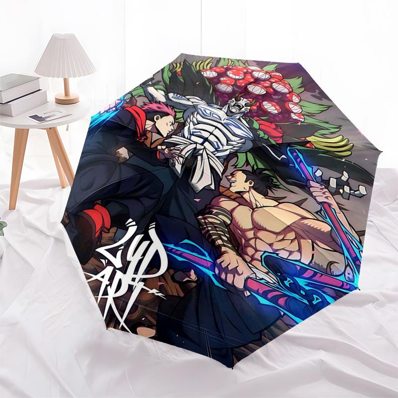 1pc Zyud Art Outdoor Umbrella - Automatic Opening/Closing, Portable 3-Fold Design, 8-Rib Iron Frame, Perfect Gift for Fans, Travelers, Daily Use, Fest
1pc Zyud Art Outdoor Umbrella - Automatic Opening/Closing, Portable 3-Fold Design, 8-Rib Iron Frame, Perfect Gift for Fans, Travelers, Daily Use, Fest