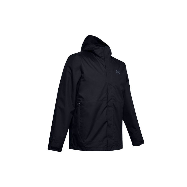 Водонепроницаемая спортивная куртка с капюшоном Under Armour с вышитым логотипом 3-в-1, мужская верхняя одежда, черная 1342742-001 S
Водонепроницаемая спортивная куртка с капюшоном Under Armour с вышитым логотипом 3-в-1, мужская верхняя одежда, черная 1342742-001 S