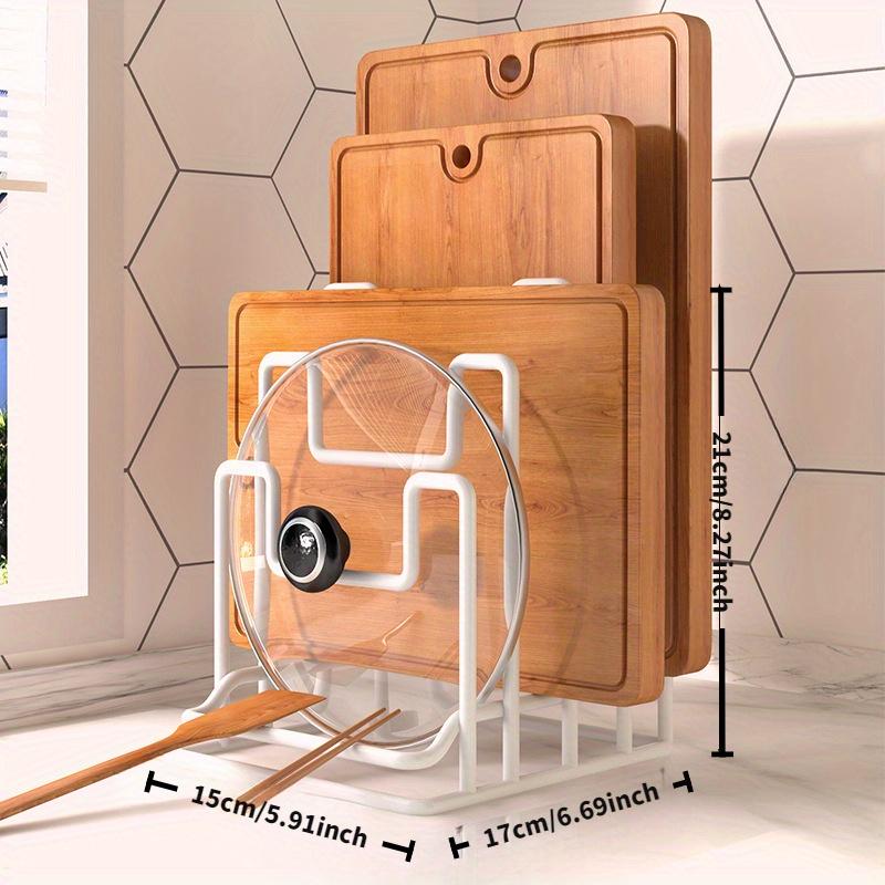 Multi-Layer Kitchen Cutting Board & Pot Lid Organizer - Countertop Storage Rack Holder слоновая кость
Multi-Layer Kitchen Cutting Board & Pot Lid Organizer - Countertop Storage Rack Holder слоновая кость