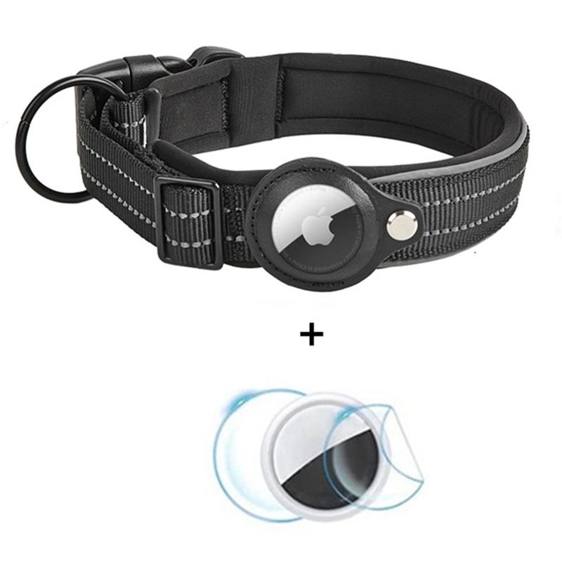 Reflective PU Leather Pet Dog Collar for AirTag Bluetooth-compatible Tracker Holder Case, Size: L G
Reflective PU Leather Pet Dog Collar for AirTag Bluetooth-compatible Tracker Holder Case, Size: L G