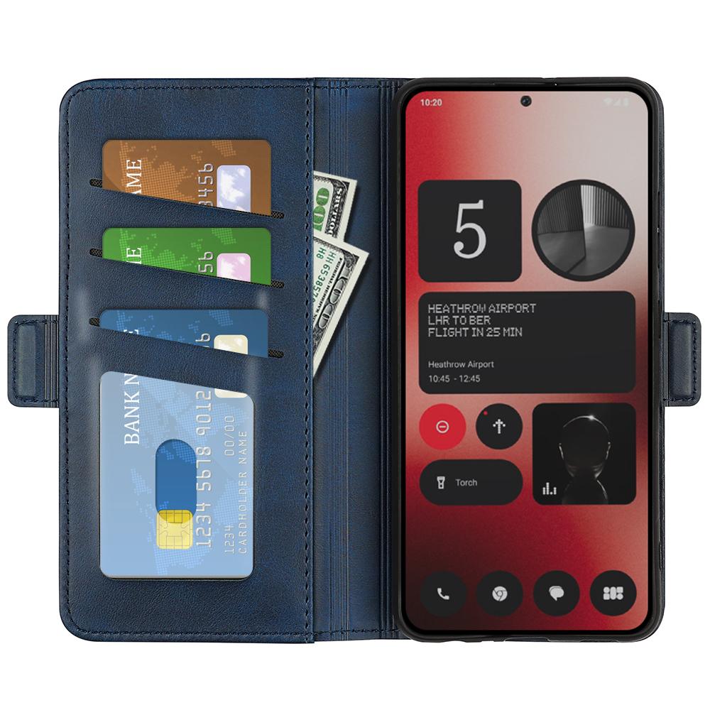 For Nothing Phone (2a) Plus/Phone (2a) Case Leather Adjustable Stand Smart Phone Cover with Dual Magnetic Clasp Blue
For Nothing Phone (2a) Plus/Phone (2a) Case Leather Adjustable Stand Smart Phone Cover with Dual Magnetic Clasp Blue