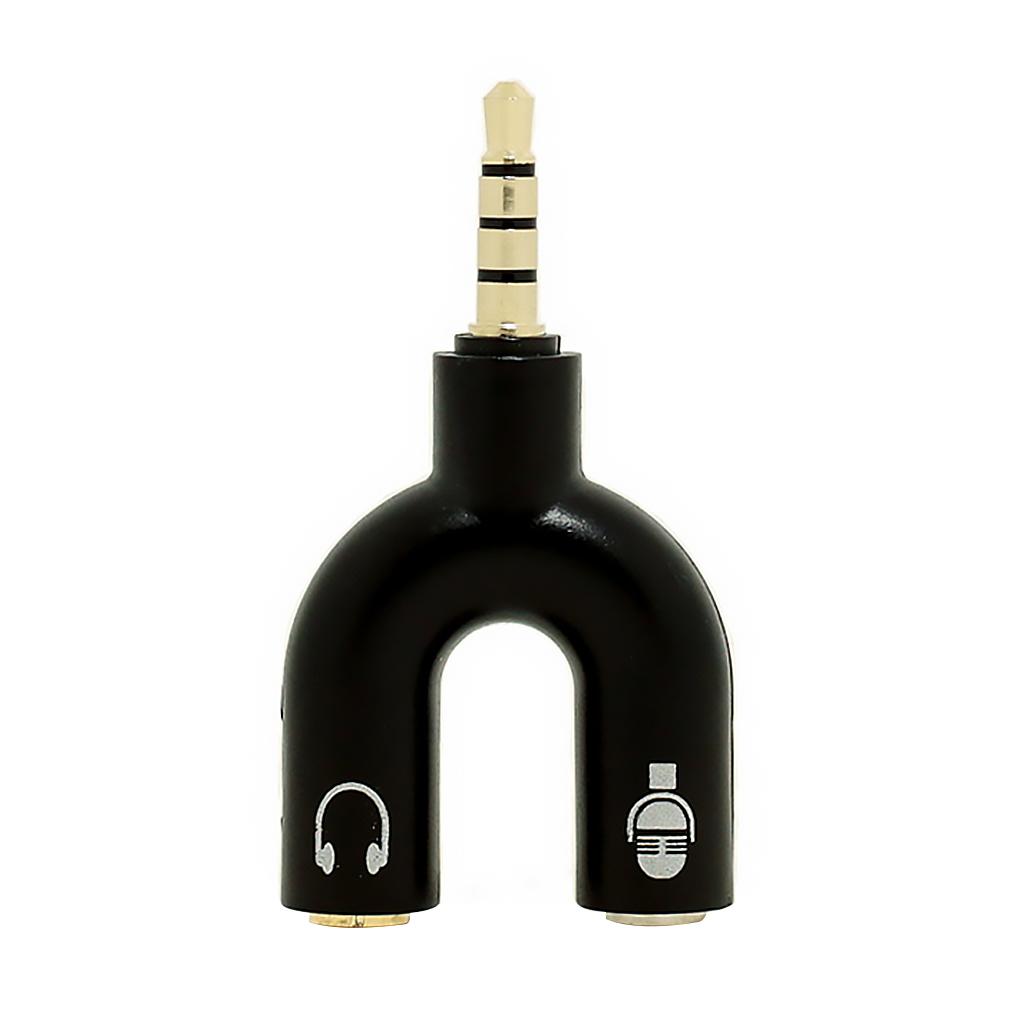 3.5mm Audio Splitter Type 2-in-1 Convenient Stereo Connector Sound Converter Phone Microphone Headset Tablet Accessories чорний
3.5mm Audio Splitter Type 2-in-1 Convenient Stereo Connector Sound Converter Phone Microphone Headset Tablet Accessories чорний