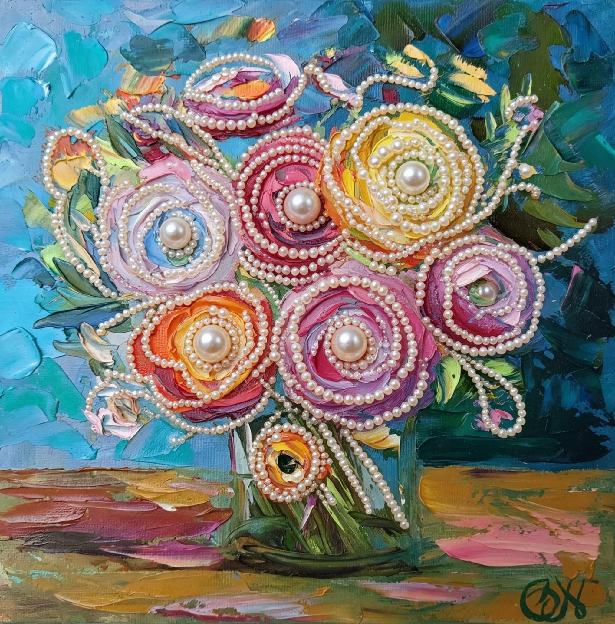 Набор для создания DIY-букета из жемчуга 30x30 см, Безрамная картина жемчугом и бриллиантами «Цветочный букет», Креативный набор для творчества для декора стен дома и любителей хобби 30x30cm
Набор для создания DIY-букета из жемчуга 30x30 см, Безрамная картина жемчугом и бриллиантами «Цветочный букет», Креативный набор для творчества для декора стен дома и любителей хобби 30x30cm