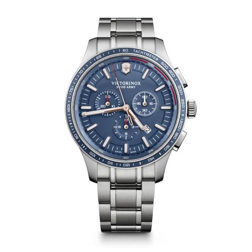 Victorinox Alliance Sport Chronograph Watch, Stainless Steel Case (316L/Forged), Blue Dial, Stainless Steel Bracelet, 241817
Victorinox Alliance Sport Chronograph Watch, Stainless Steel Case (316L/Forged), Blue Dial, Stainless Steel Bracelet, 241817