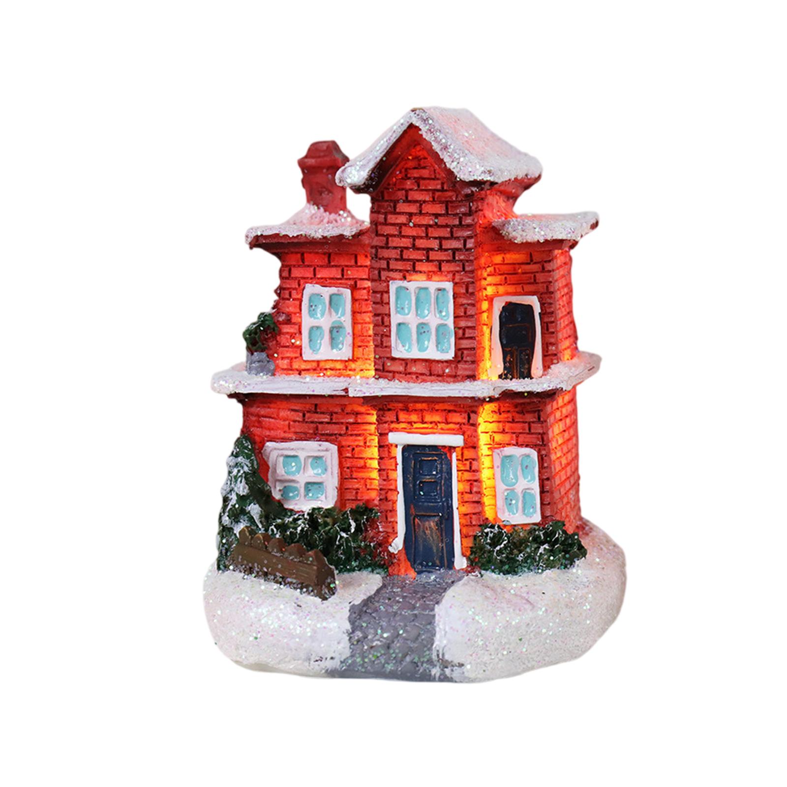 Christmas Village LED Lighted Village Houses,Christmas Village Collection Indoor Room Decor Collectible Buildings One Size
Christmas Village LED Lighted Village Houses,Christmas Village Collection Indoor Room Decor Collectible Buildings One Size