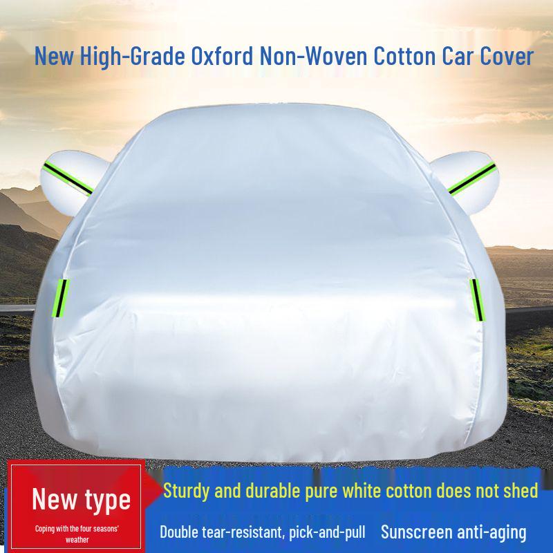 All-Season Universal Car Cover: Sunshade, Insulation, Rainproof, Snow Protection, Oxford Cloth, Thickened. Post-Order Car Model (Auto Note)
All-Season Universal Car Cover: Sunshade, Insulation, Rainproof, Snow Protection, Oxford Cloth, Thickened. Post-Order Car Model (Auto Note)