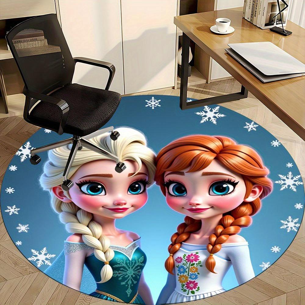 1pc Snowflake Magic Elsa & Anna Inspired Round Rug - Perfect for Office, Home Decor, Home Room, or Living Space - Soft, Non-Slip Carpet for Any Occasi 80cm by 80cm
1pc Snowflake Magic Elsa & Anna Inspired Round Rug - Perfect for Office, Home Decor, Home Room, or Living Space - Soft, Non-Slip Carpet for Any Occasi 80cm by 80cm