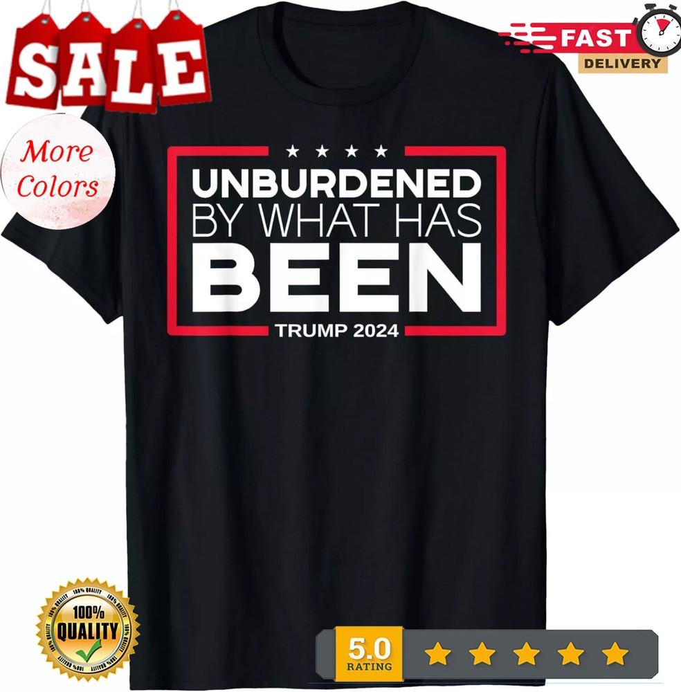 Unburdened By What Has Been - Trump 2024 T-Shirt XL
Unburdened By What Has Been - Trump 2024 T-Shirt XL