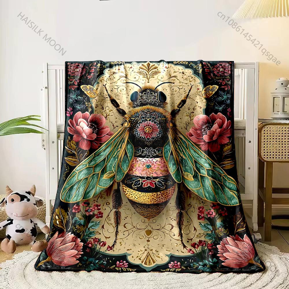 1PC Ornate bee art illustration Print Adult Children Warm Blankets Home Travel Car Soft Comfortable Suitable for all seasons 75x100cm
1PC Ornate bee art illustration Print Adult Children Warm Blankets Home Travel Car Soft Comfortable Suitable for all seasons 75x100cm