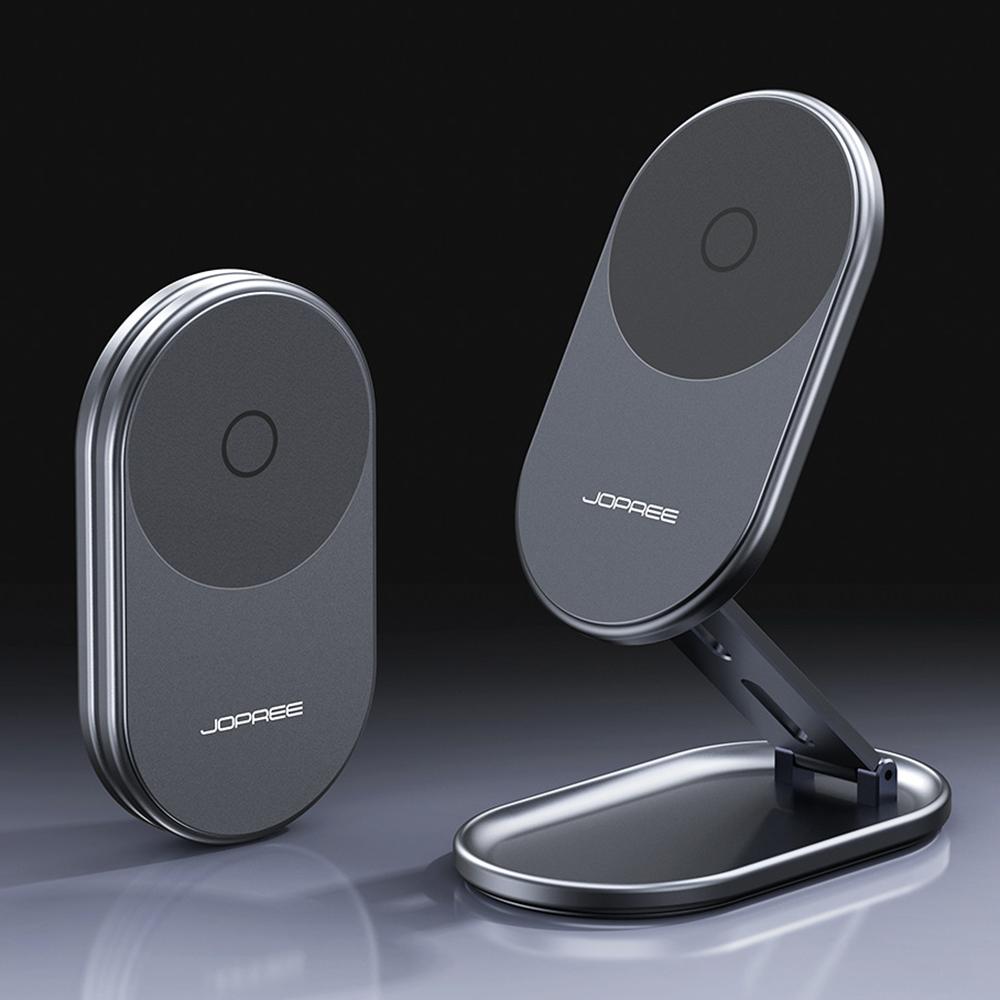 JOPREE X61 Foldable Phone Stand Magnetic Portable Metal Lazy Bracket Aluminum Alloy Compatible with MagSafe Holder
JOPREE X61 Foldable Phone Stand Magnetic Portable Metal Lazy Bracket Aluminum Alloy Compatible with MagSafe Holder