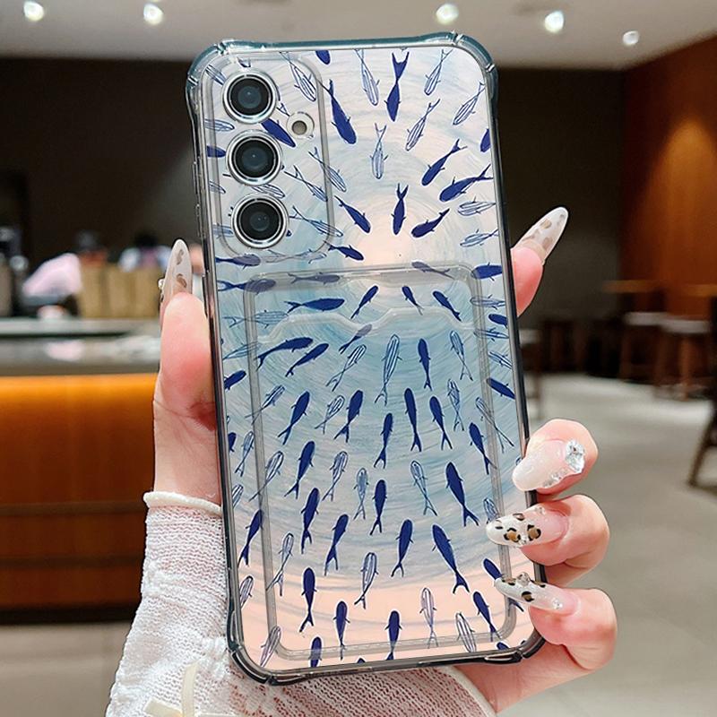 Whales Pattern Case For Samsung Galaxy S25 Edge S22 S23 S24 Ultra S21 S24 FE A56 A36 A26 A35 A55 A54 A16 A15 Card Bag Clear Phone Cover Samsung Galaxy S25 edge сірий колір
Whales Pattern Case For Samsung Galaxy S25 Edge S22 S23 S24 Ultra S21 S24 FE A56 A36 A26 A35 A55 A54 A16 A15 Card Bag Clear Phone Cover Samsung Galaxy S25 edge сірий колір