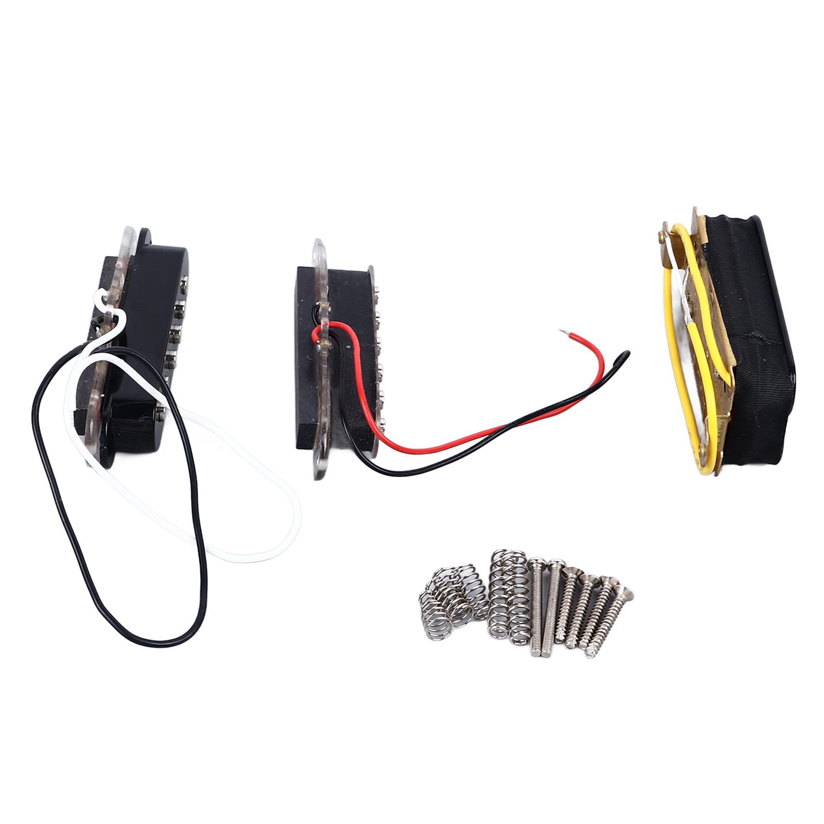 Guitar Pickup Set Humbucker Single Coil Pickups Electric Guitar Parts Musical Instrument Accessories
Guitar Pickup Set Humbucker Single Coil Pickups Electric Guitar Parts Musical Instrument Accessories