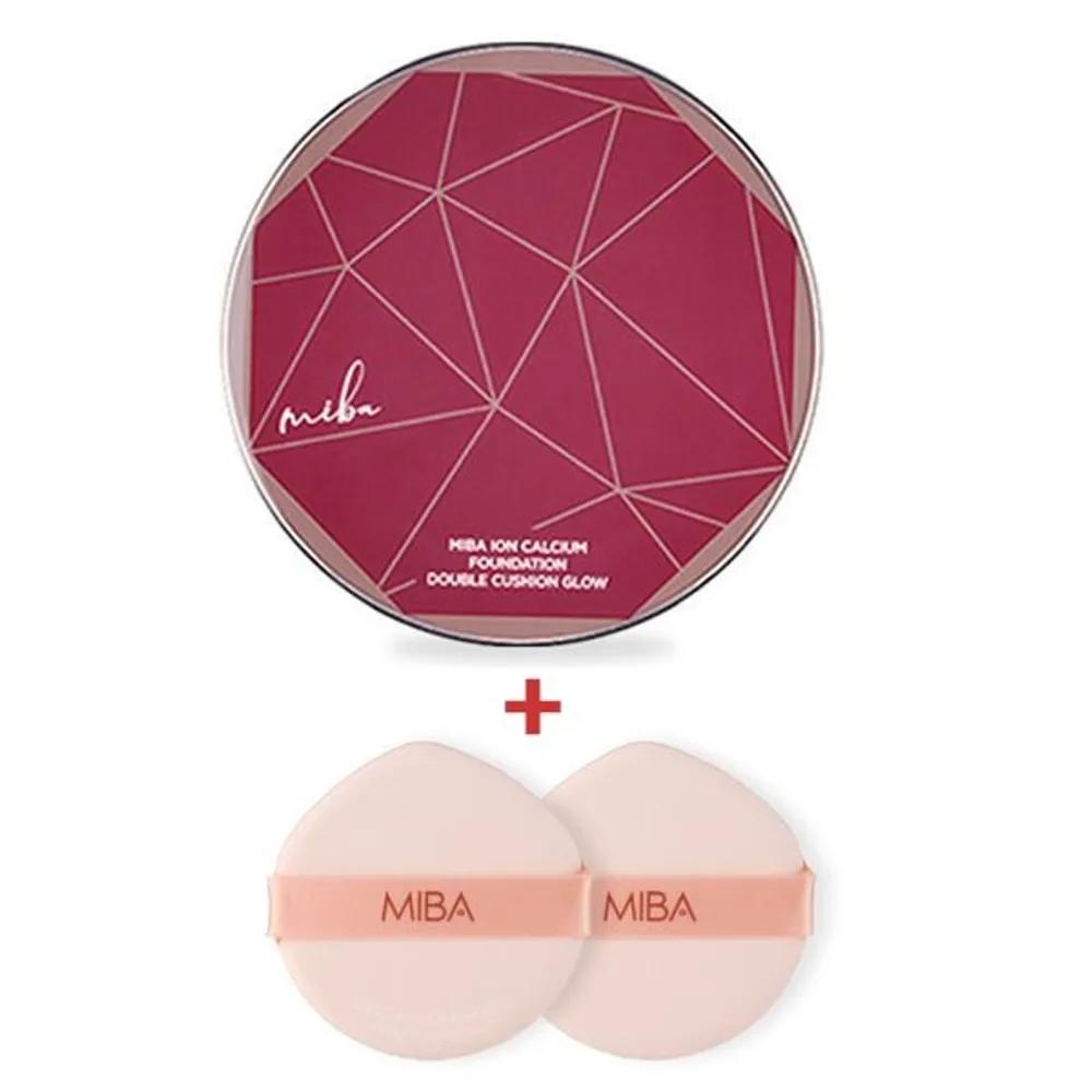 Miba Ion Calcium Foundation Double Cushion Glow (Edition) Jumbo Cushion + 2 Puffs No. 21 Rose Ivory
Miba Ion Calcium Foundation Double Cushion Glow (Edition) Jumbo Cushion + 2 Puffs No. 21 Rose Ivory