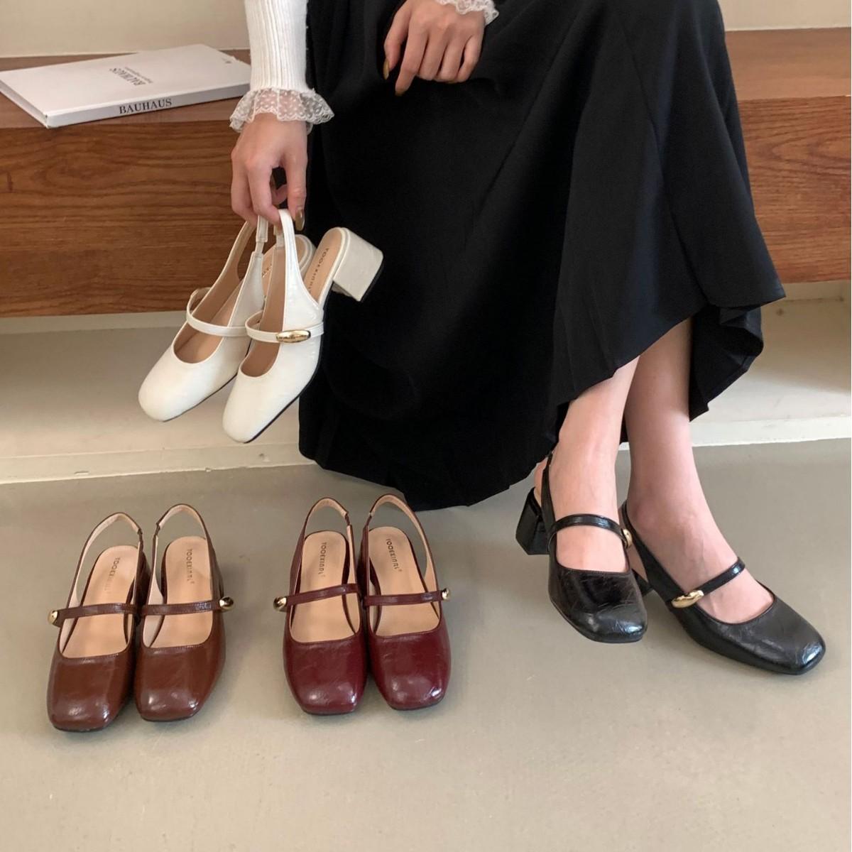 2025 new round head with rhinestone buckle, shallow mouth thick heel versatile OL Mary Jane women s single shoes 39 чёрный
2025 new round head with rhinestone buckle, shallow mouth thick heel versatile OL Mary Jane women s single shoes 39 чёрный