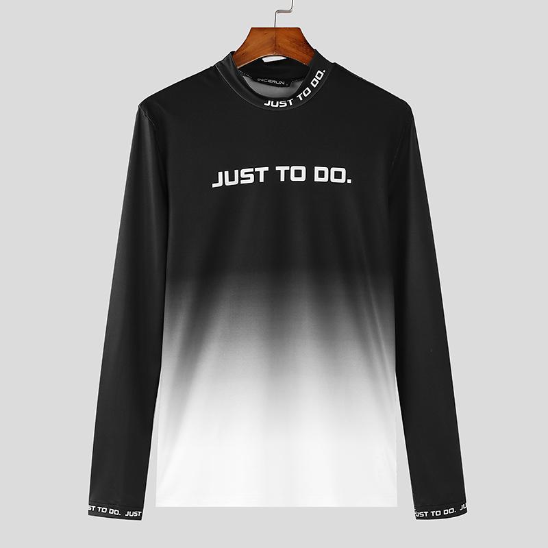 INCERUN Мужские топы с круглым вырезом и длинным рукавом с буквенным принтом и градиентом L чёрный
INCERUN Мужские топы с круглым вырезом и длинным рукавом с буквенным принтом и градиентом L чёрный