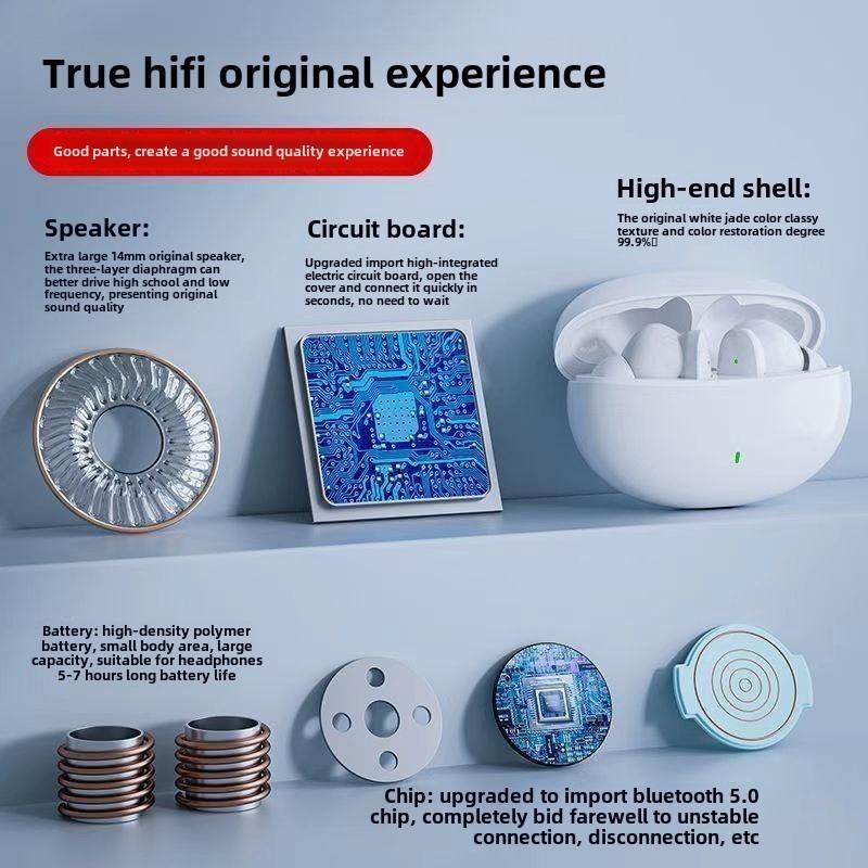 Wireless Noise Cancelling In-Ear Bluetooth Earphones - S90 Cross-border Edition рожевий
Wireless Noise Cancelling In-Ear Bluetooth Earphones - S90 Cross-border Edition рожевий