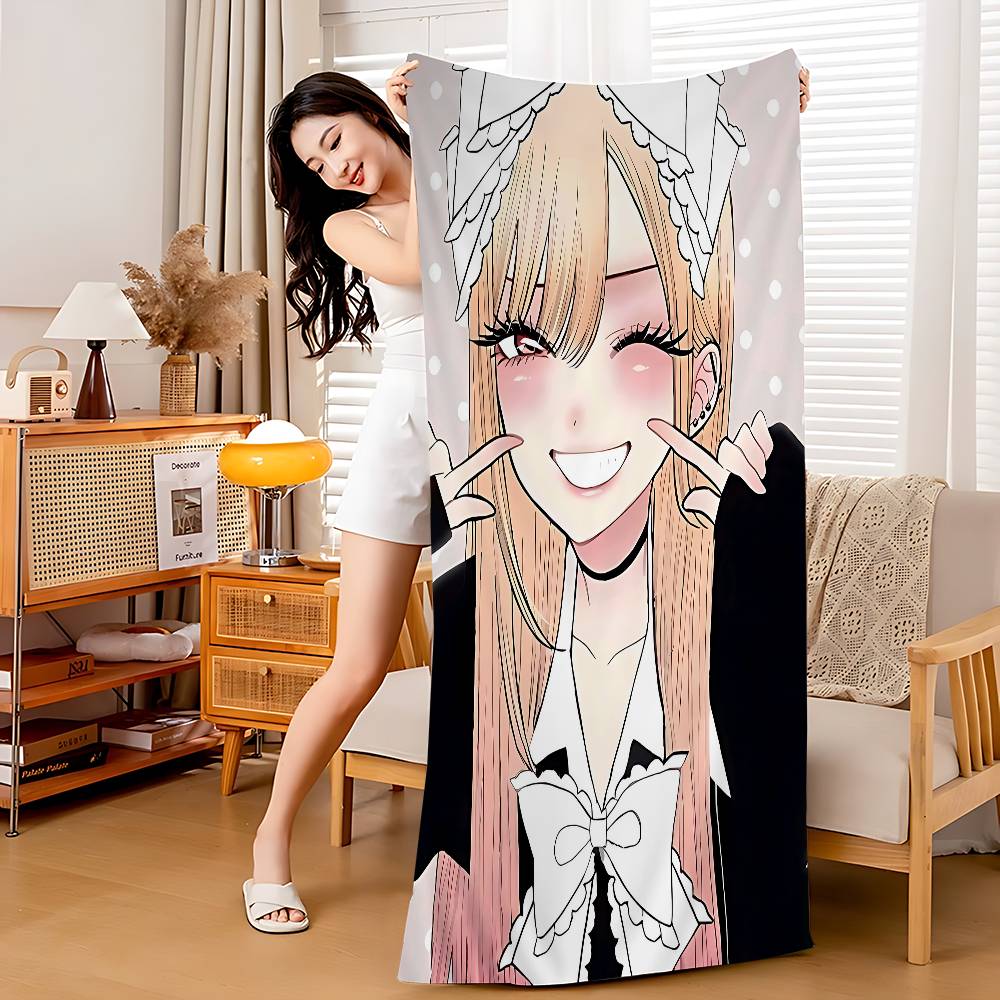 Anime My Dress Up Darling Microfiber Blanket Quick Drying Beach Towels Oversized Printing Super Absorbent Pool Towel Blanket W40*H60(CM)
Anime My Dress Up Darling Microfiber Blanket Quick Drying Beach Towels Oversized Printing Super Absorbent Pool Towel Blanket W40*H60(CM)