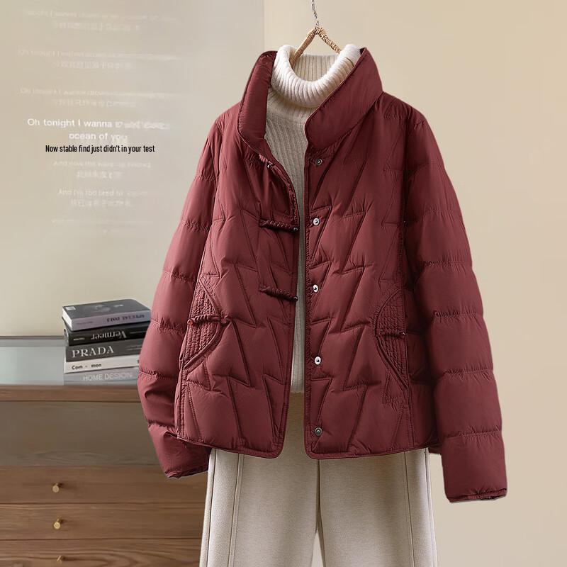 Silbaisha Women s Retro Stand Collar Down Jacket S
Silbaisha Women s Retro Stand Collar Down Jacket S