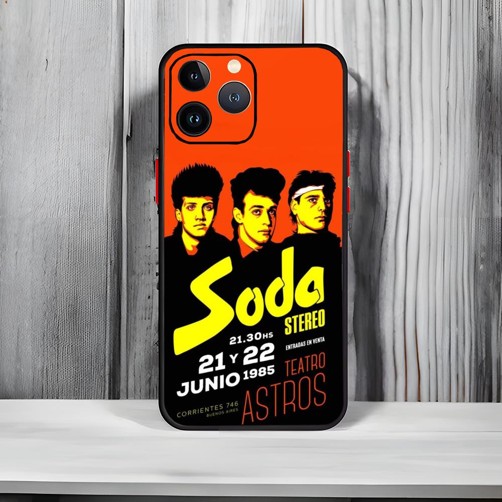 Rock Band S-SODA STEREO Phone Case Black Matte Thin Phone Case For iPhone17 16 15 14 13 ProMax iphone17air
Rock Band S-SODA STEREO Phone Case Black Matte Thin Phone Case For iPhone17 16 15 14 13 ProMax iphone17air