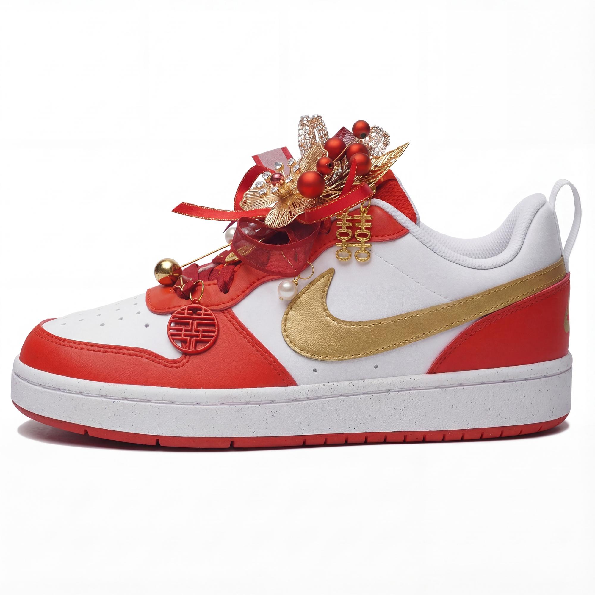 Nike Court Borough CNY Wedding, Love Forever, Blooming Flowers, And Full Moon GS Liu Zhen DV5456-137(Team1007-) 40
Nike Court Borough CNY Wedding, Love Forever, Blooming Flowers, And Full Moon GS Liu Zhen DV5456-137(Team1007-) 40