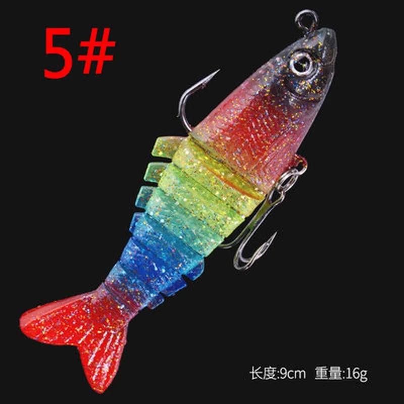 1 Pcs Sinking Wobblers Fishing Lures Jointed Crankbait Swimbait 8 Segment Hard Artificial Bait For Fishing Tackle Lure
1 Pcs Sinking Wobblers Fishing Lures Jointed Crankbait Swimbait 8 Segment Hard Artificial Bait For Fishing Tackle Lure