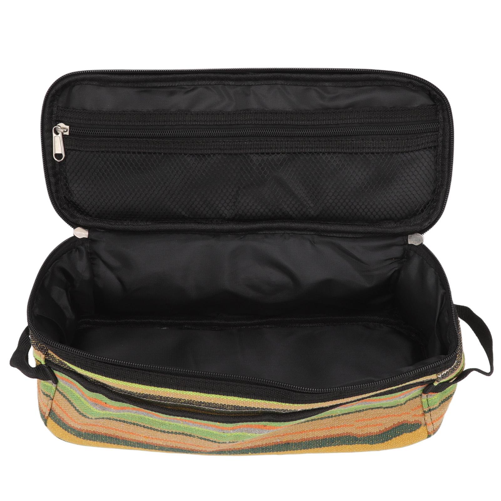 Camping Cookware Holder Ethnic Style Canvas Multipurpose Green Stripe Designed Tableware Storage Bag for Outdoor Travel
Camping Cookware Holder Ethnic Style Canvas Multipurpose Green Stripe Designed Tableware Storage Bag for Outdoor Travel
