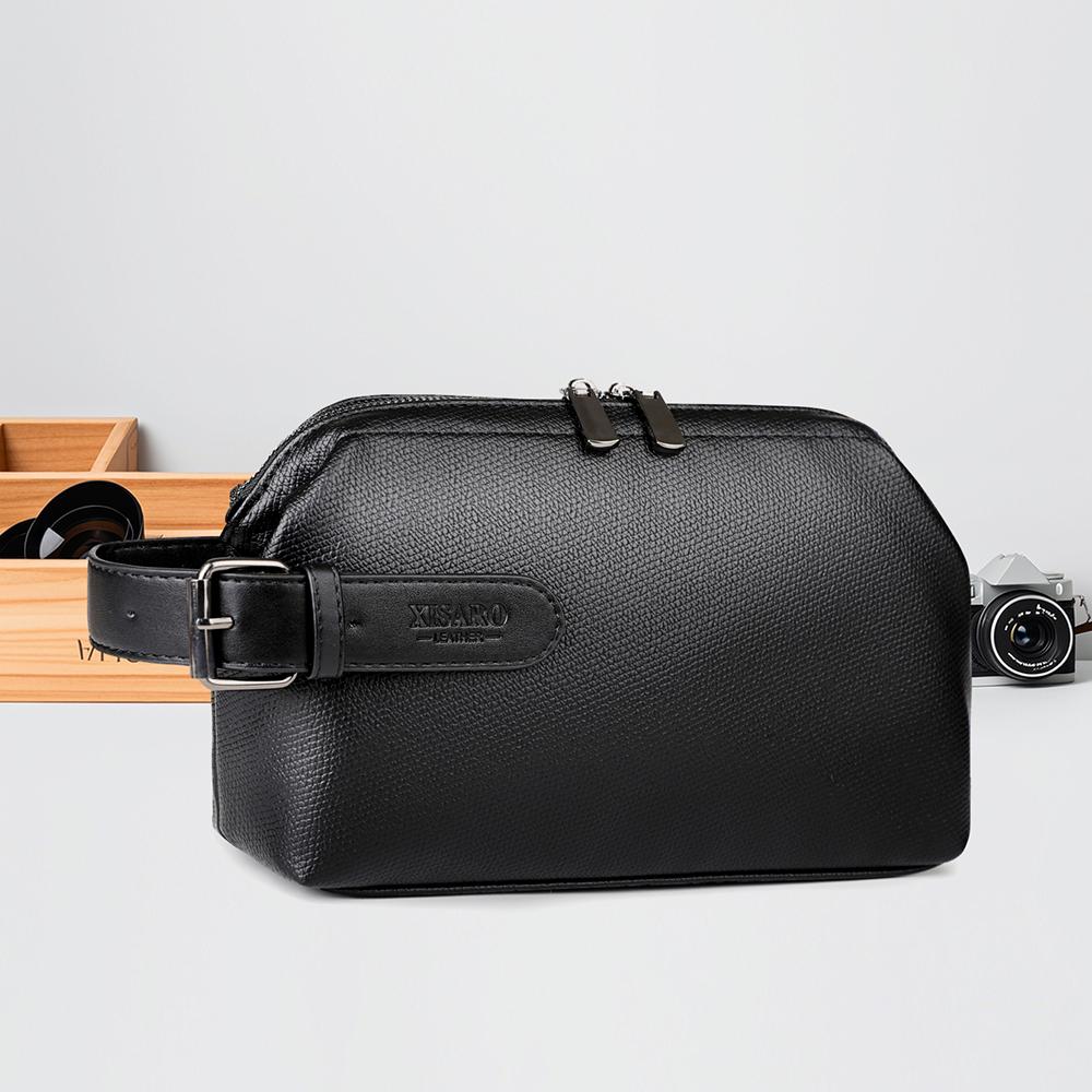 Vintage Men Clutch Bags Waist Bag Soft PU Leather Men Hand Purse Small Pouch MONEY Phone Bag Luxury Design Men Bag 26cmX17cmX7cm
Vintage Men Clutch Bags Waist Bag Soft PU Leather Men Hand Purse Small Pouch MONEY Phone Bag Luxury Design Men Bag 26cmX17cmX7cm
