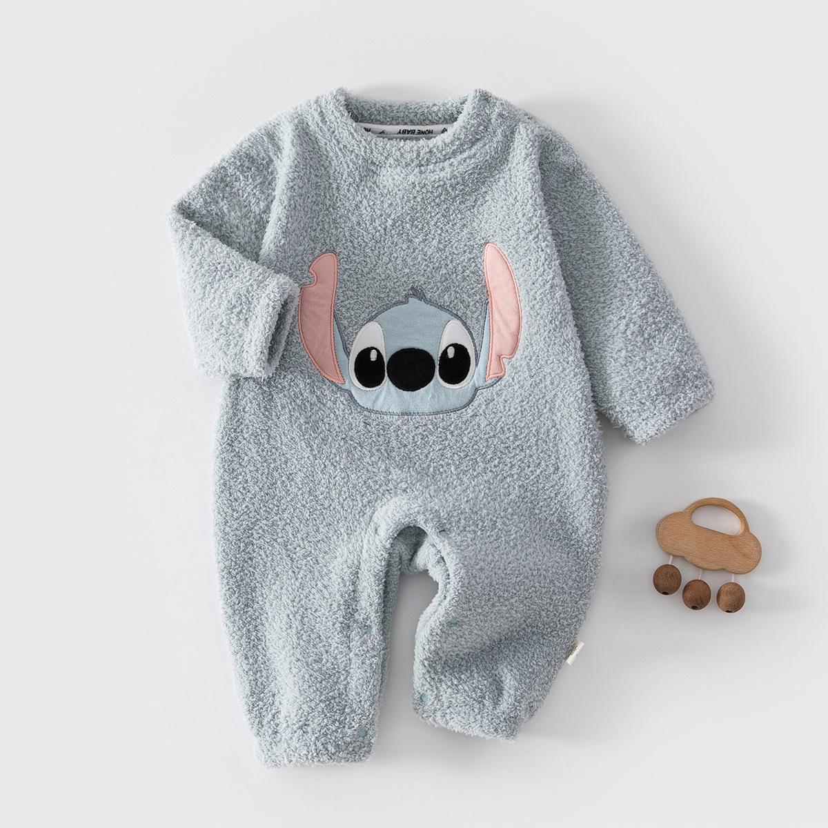 Unisex Baby Rompers: Thick, Warm One-Piece Suits for Autumn/Winter - Ideal for Outings or Home, Featuring Half-Pile and Fleece Options. Size 90
Unisex Baby Rompers: Thick, Warm One-Piece Suits for Autumn/Winter - Ideal for Outings or Home, Featuring Half-Pile and Fleece Options. Size 90
