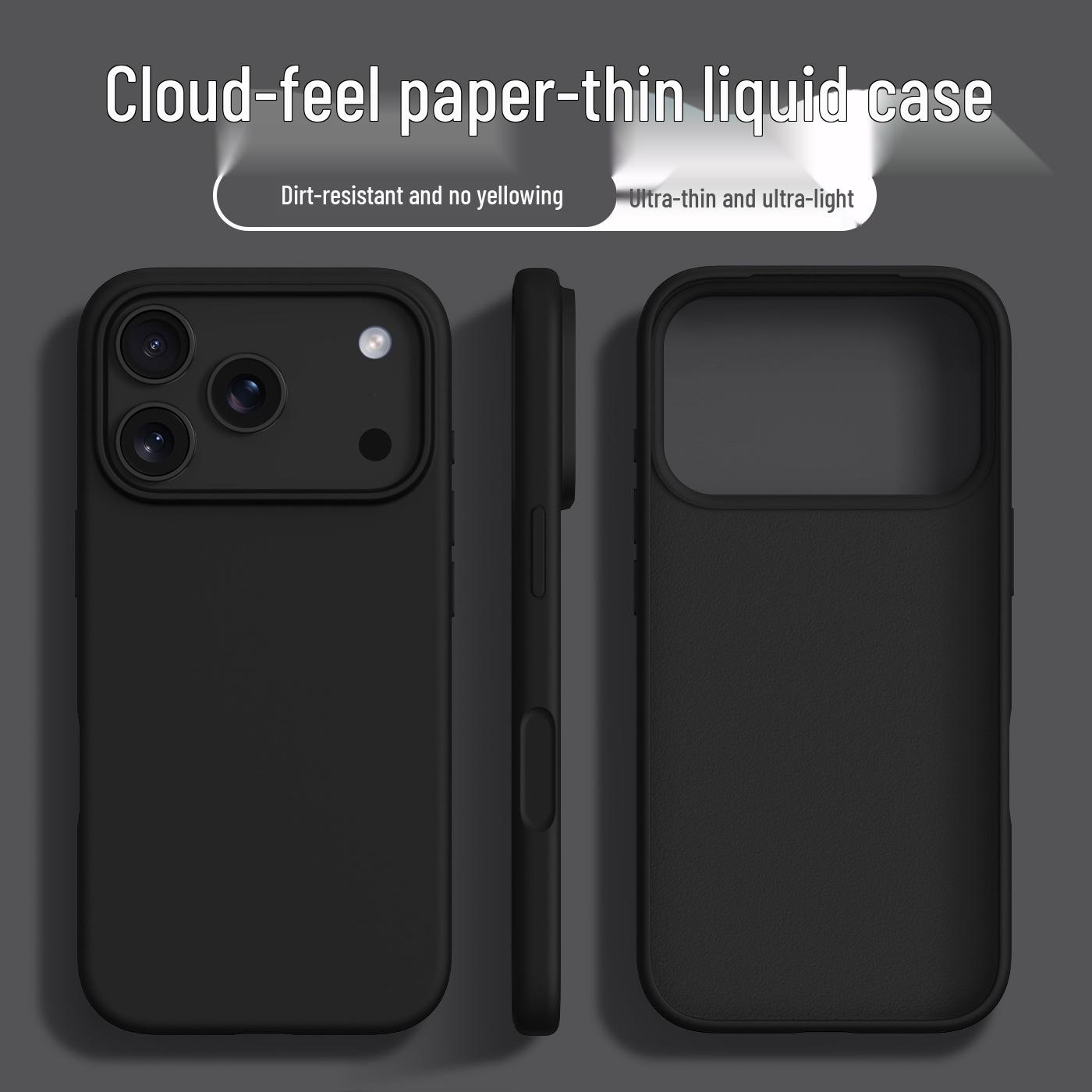 Ультратонкий рідкий силіконовий магнітний чохол для iPhone 17 Pro Max & 17 Air. iPhone 17
Ультратонкий рідкий силіконовий магнітний чохол для iPhone 17 Pro Max & 17 Air. iPhone 17