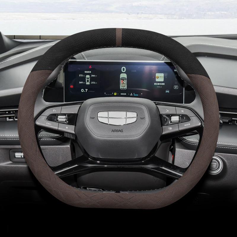 Double D Type Suede Car Steering Wheel Cover Decoration Handle Wrap For Geely Preface L BoYue L COOL Galaxy L7 L6 2026 2026 черный коричневый
Double D Type Suede Car Steering Wheel Cover Decoration Handle Wrap For Geely Preface L BoYue L COOL Galaxy L7 L6 2026 2026 черный коричневый