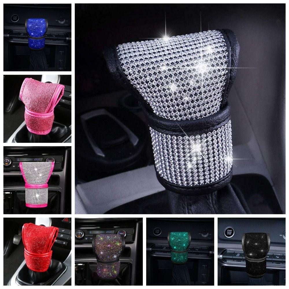 Manual Rhinestones Car Shift Gear Cover Universal Diamond Crystal Car Gear Shift Lever Protection
Manual Rhinestones Car Shift Gear Cover Universal Diamond Crystal Car Gear Shift Lever Protection