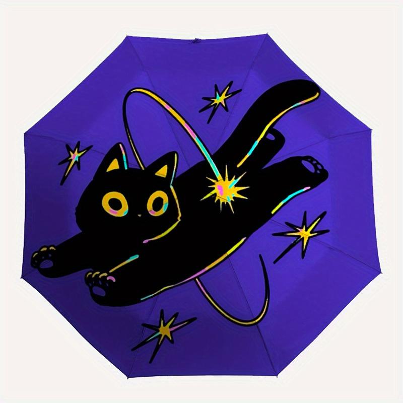 1pc Cosmic Cat Automatic Open/close Folding Umbrella, Compact Portable Travel Umbrella, Durable Construction yy250809076
1pc Cosmic Cat Automatic Open/close Folding Umbrella, Compact Portable Travel Umbrella, Durable Construction yy250809076