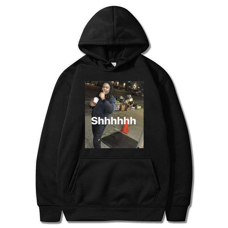 Lucki Shhhhh Funny Meme Print Hoodie Men Women Oversized Popular Sweatshirt Oversized Casual Fleece Warm Long Sleeve S
Lucki Shhhhh Funny Meme Print Hoodie Men Women Oversized Popular Sweatshirt Oversized Casual Fleece Warm Long Sleeve S