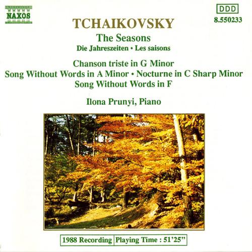 CD TCHAIKOVSKY, P.I. - Tchaikovsky:Seasons/Chanson 8550233 Naxos 1989 Non Japan Classical Used
CD TCHAIKOVSKY, P.I. - Tchaikovsky:Seasons/Chanson 8550233 Naxos 1989 Non Japan Classical Used