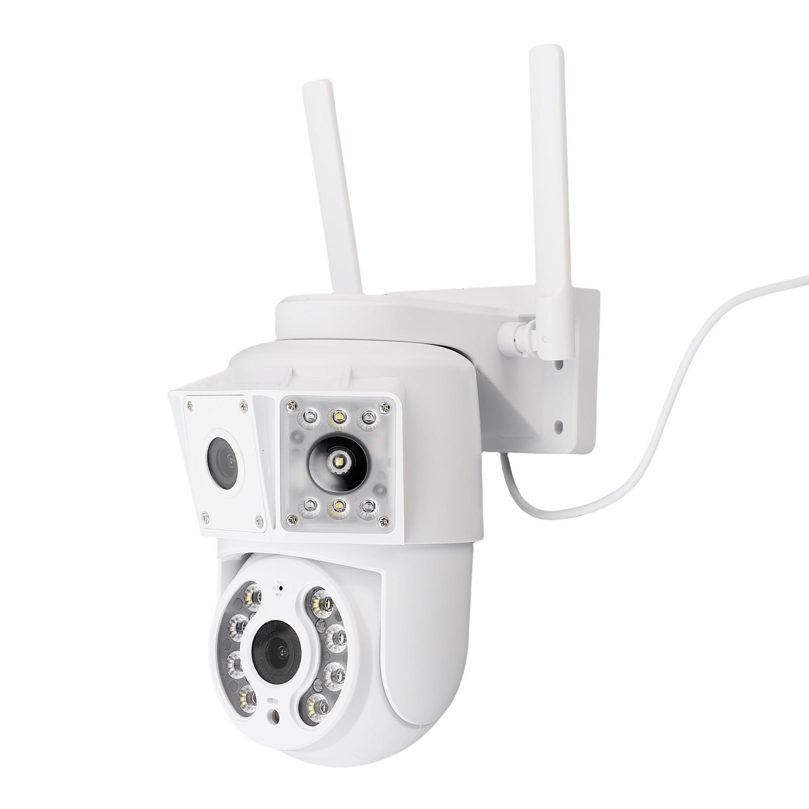 Камера безпеки 1080P 4 об єктиви зум 2.4GHz 5GHz WiFi 360 градусів PTZ Зовнішня Внутрішня Камера з Додатком та Хмарою
Камера безпеки 1080P 4 об єктиви зум 2.4GHz 5GHz WiFi 360 градусів PTZ Зовнішня Внутрішня Камера з Додатком та Хмарою