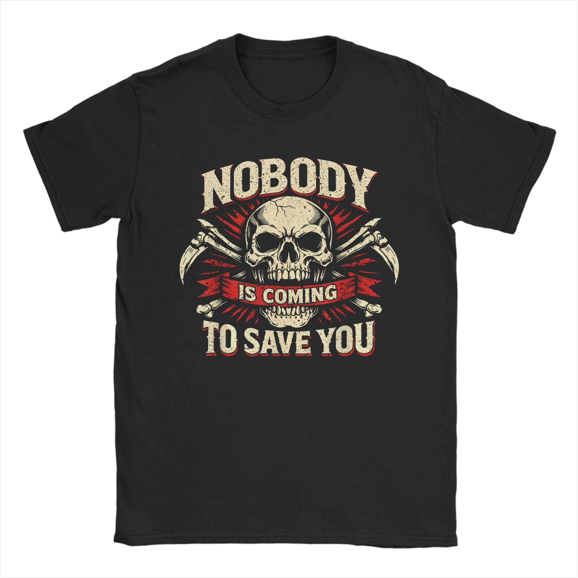 Nobody is Coming to Save You Bodybuilder Skull Gym TShirt Summer Hip Hop T Shirts Mens Pure Cotton O Neck Plus Size Clothes 4XL
Nobody is Coming to Save You Bodybuilder Skull Gym TShirt Summer Hip Hop T Shirts Mens Pure Cotton O Neck Plus Size Clothes 4XL